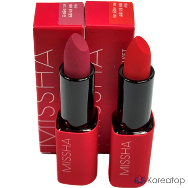 Missha Dare Rouge Velvet 3.5g, 1 шт., 196 оранжевый