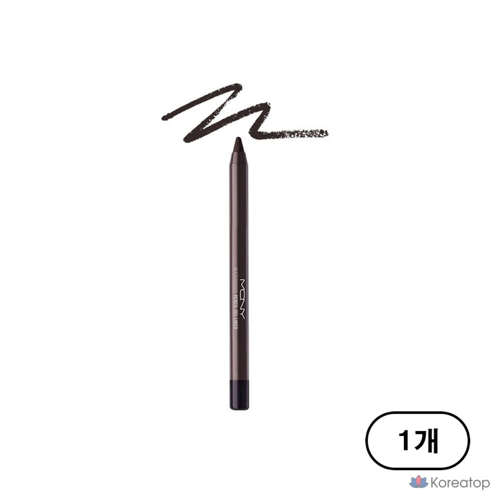 Водостойкий гелевый карандаш-лайнер McQueen New York 1,7 г, № 2, цвет эспрессо латте, 1 шт.