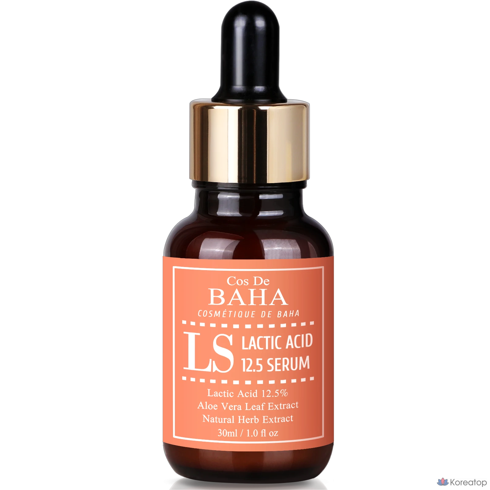 Сыворотка Cos De Baha LS с молочной кислотой 12.5, 30 мл, 1 шт.