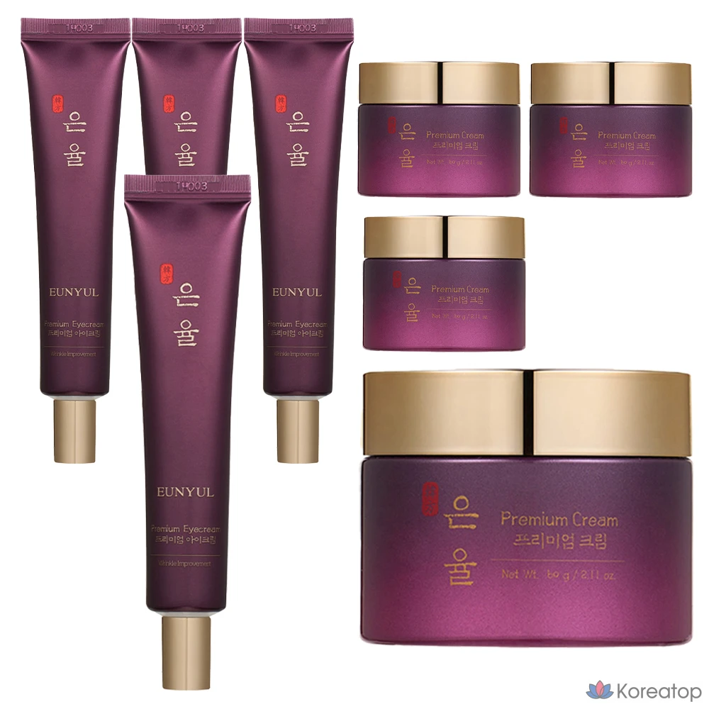 Eunyul Oriental Cream + Eye Cream, 4 набора