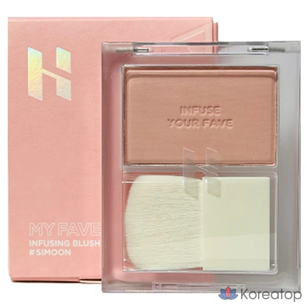 Holika Holika My Favorite Infusing Blush 5.5g, No. 05 Simun, 1 шт.