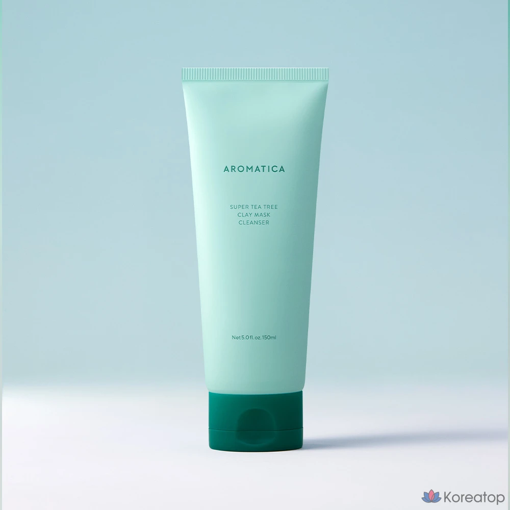 Очищающая маска с маслом чайного дерева Aromatica Super Tea Tree, 150 мл, 6 штук., фото 2