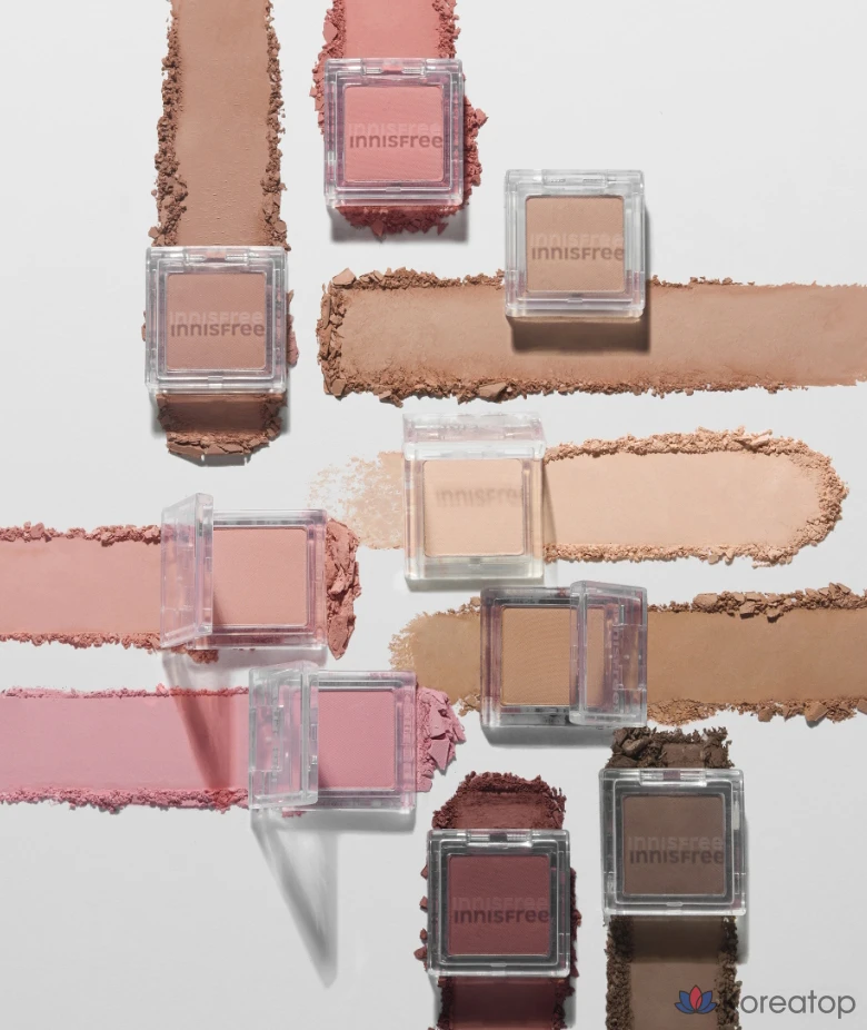 Палетка теней Innisfree My Palette My Eyeshadow Matte, № 19, оттенок Night Flavored Macaron, 1 шт., фото 4