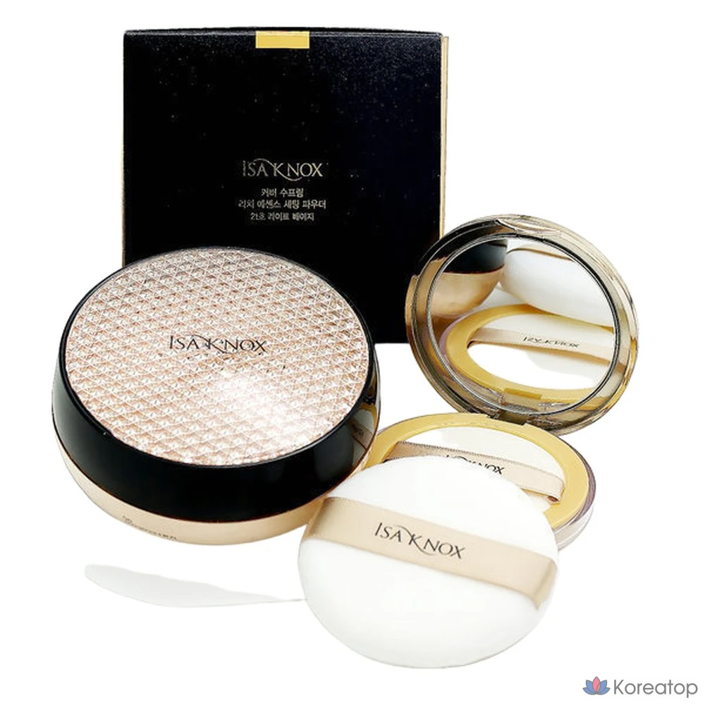 Пудра для фиксации макияжа Cover Supreme Rich Essence Setting Powder 30 г, № 21, 1 шт.
