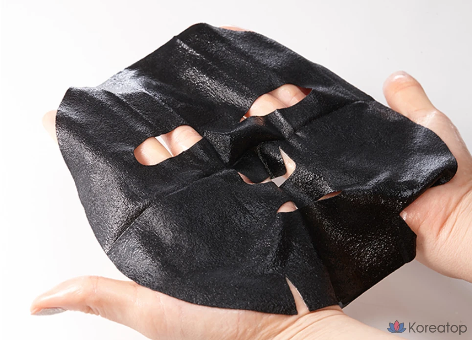 Тканевая маска для лица MEDIHEAL Aqua Black Solution Mask, 23 мл, 60 шт., фото 4
