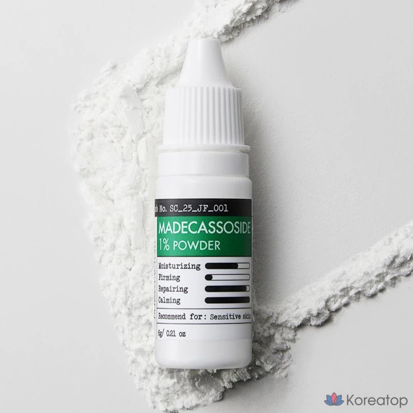 Порошок мадекассозида 1% от Derma Factory, 6 г, 1 шт.