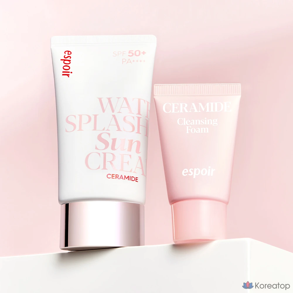 Солнцезащитный крем Espoir Water Splash Sun Cream Ceramide SPF50+ PA++++, фото 2