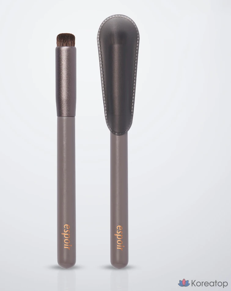Кисть для растушевки губ Espoir, серая, 1 шт.