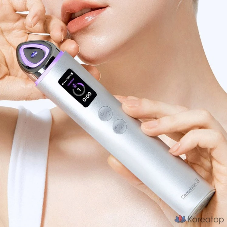 Массажер для кожи Centellian24 Madeca Prime Max, DKPC24M-1, серебристый