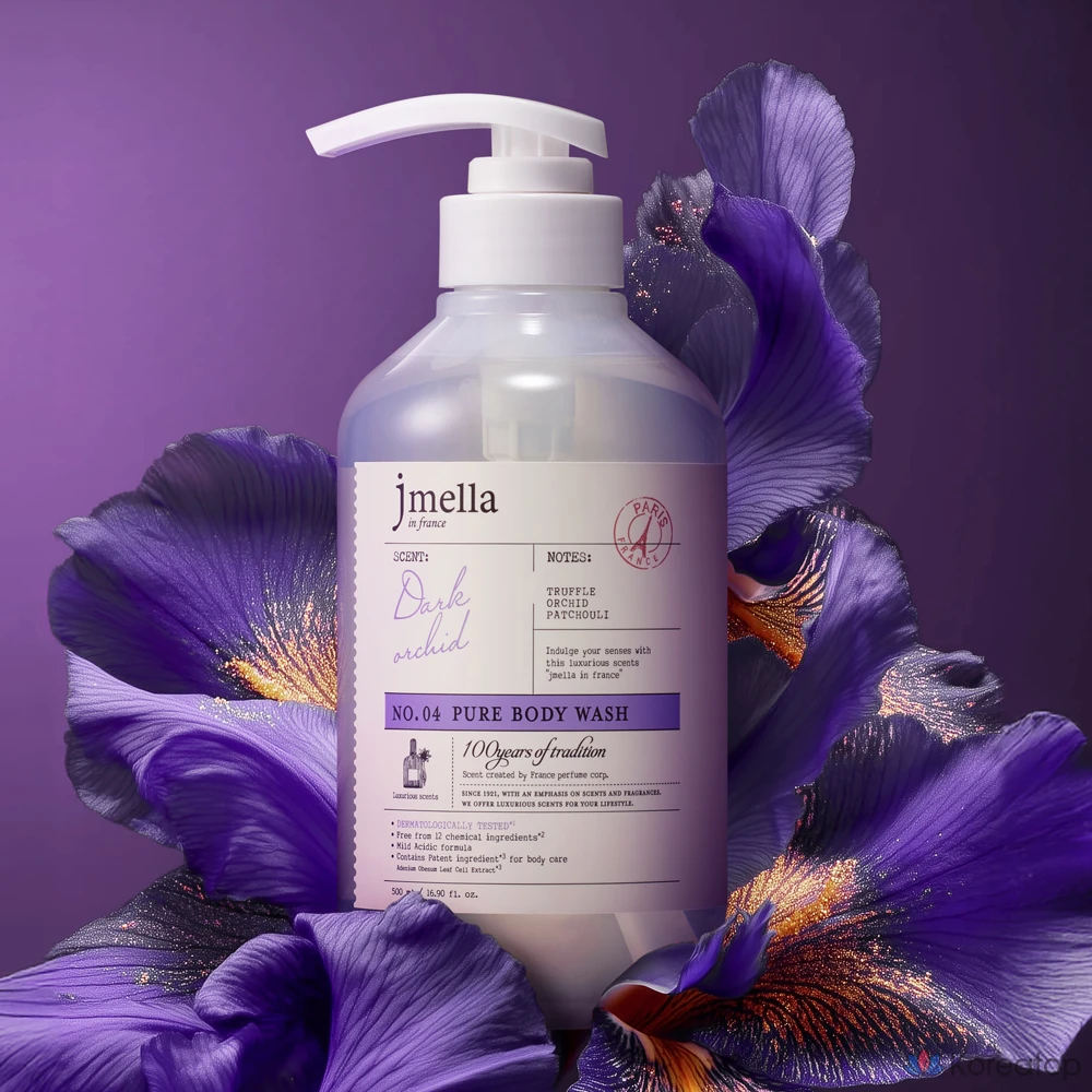 Гель для душа Jmella «Pure Dark Orchid», 500 мл, 1 шт.