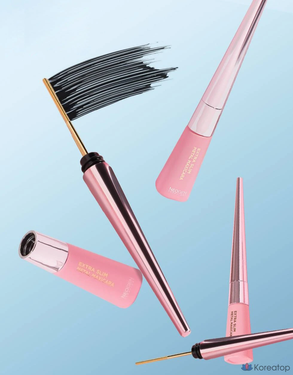 Neogendermalogie Extra Slim Metal Mascara 6 мл + сменный блок 6 мл, черный, 1 шт.