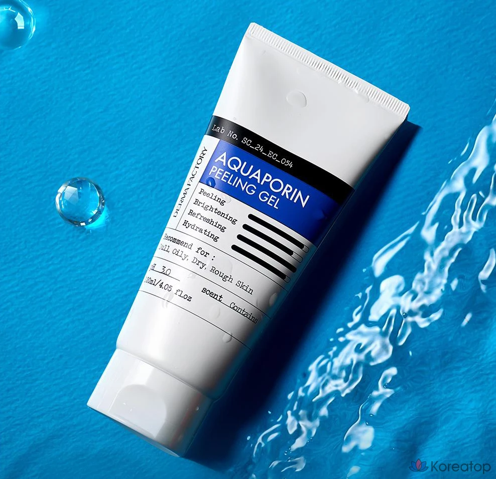 Отшелушивающий гель Derma Factory Aquaporin, 120 мл, 1 шт.