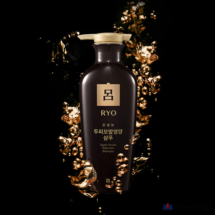 Питательный шампунь для кожи головы и волос Ryo Jinsaengbo, 400 мл, 1 шт.