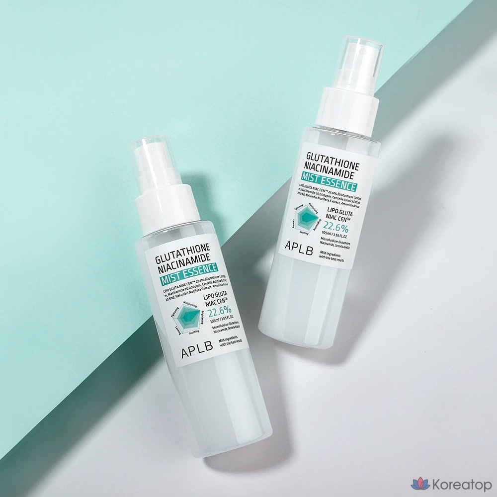APLB Glutathione Niacinamide Mist Essence, 105 мл, 1 шт.