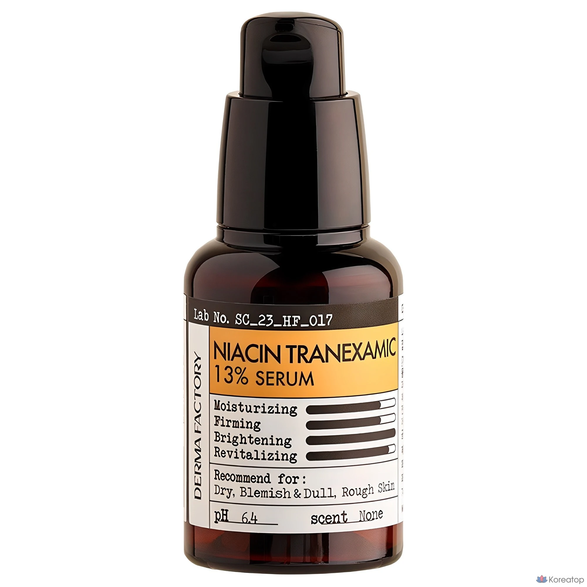 Сыворотка Derma Factory с ниацином и транексамовой кислотой 13%, 30 мл, 1 шт.