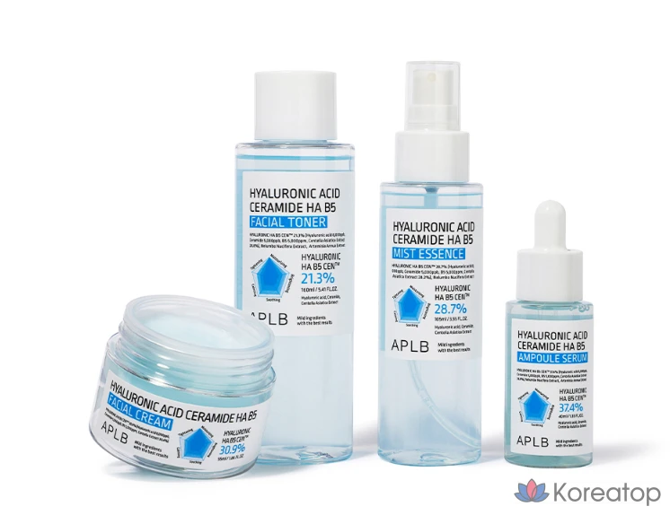 Сыворотка-ампула APLB с гиалуроновой кислотой, церамидом, ГК и витамином B5, 40 мл, 1 шт.