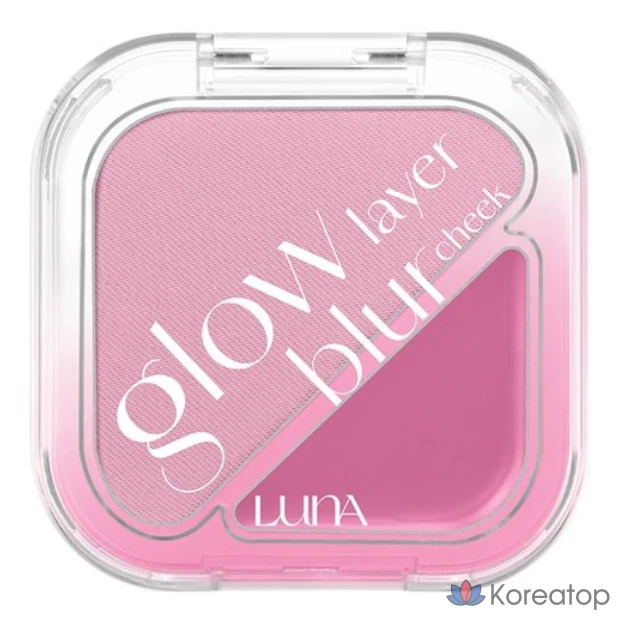 Румяна Luna Glow Layer Blur Cheek, 8,5 г, 14 цветов, 1 шт.