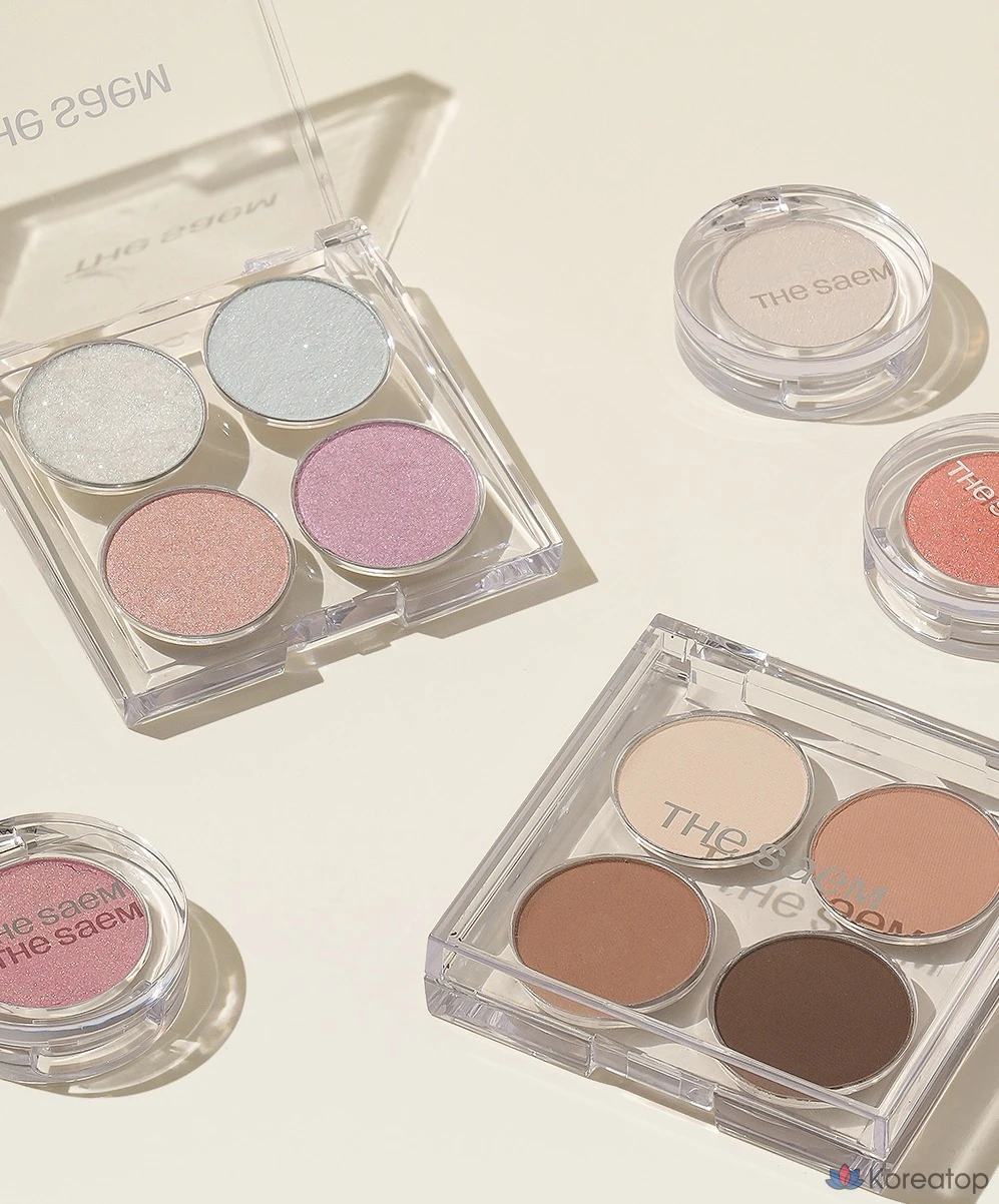 Тени для век The Saem Saemmul Single Eyeshadow, PK01 Fresh Strawberry Jelly, 1 шт., фото 7