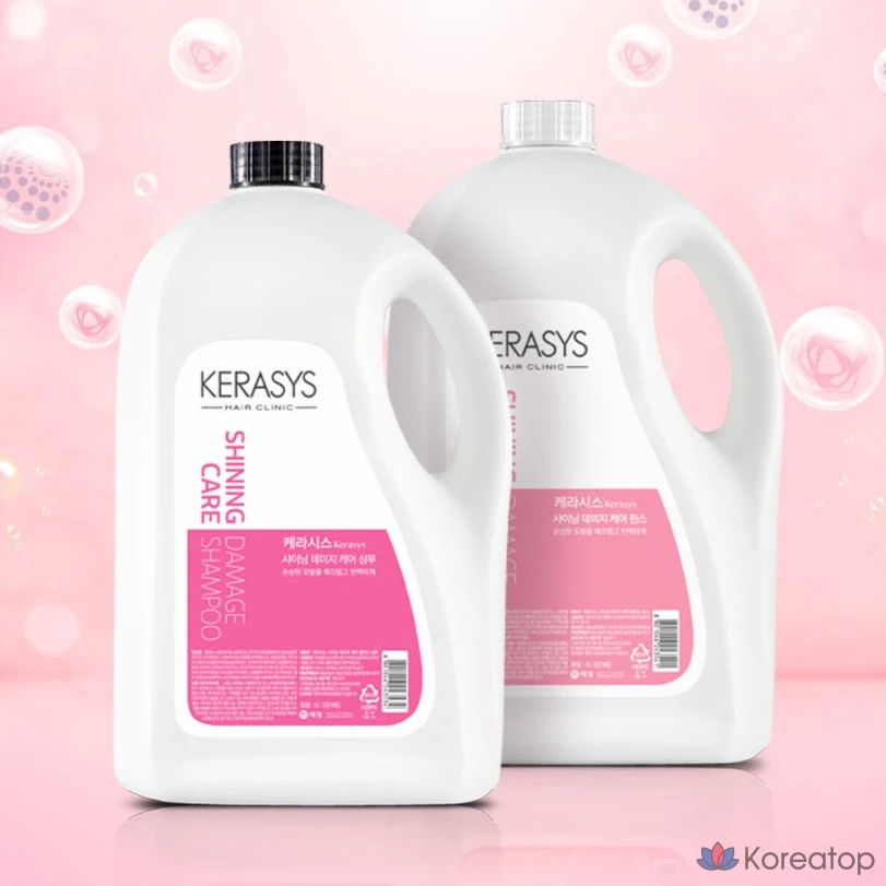 Ополаскиватель KeraSys Shining Damage Care, 4 л, 1 шт.