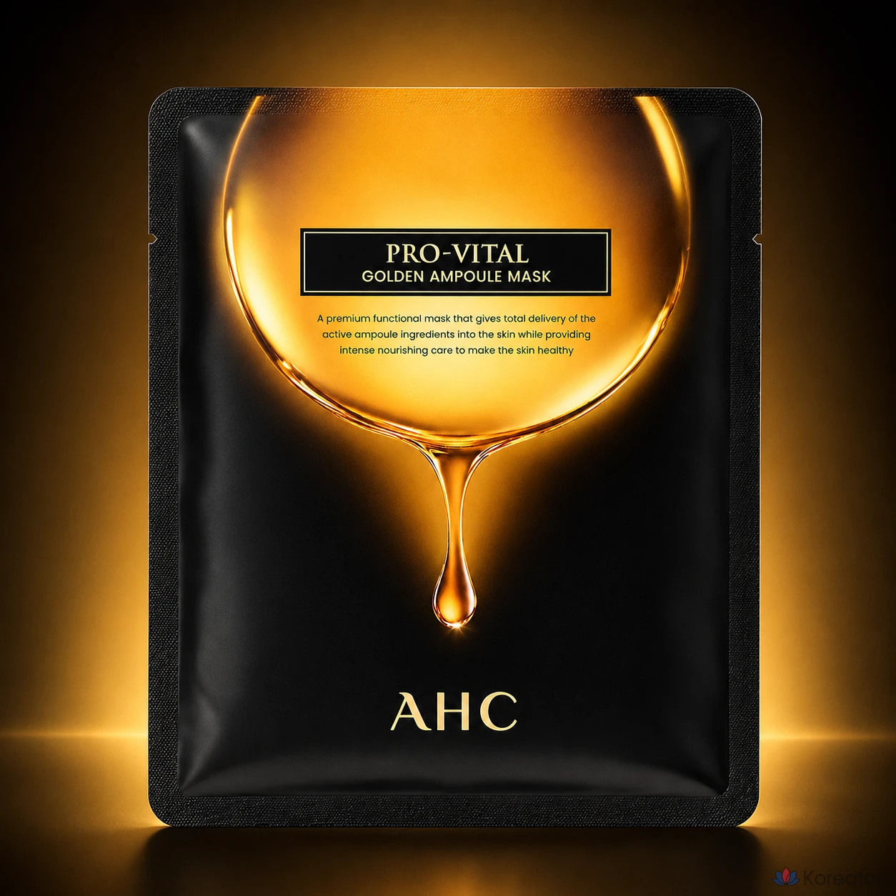 Тканевая маска для лица AHC Pro Vital Golden Ampoule Mask, 8 шт., фото 4