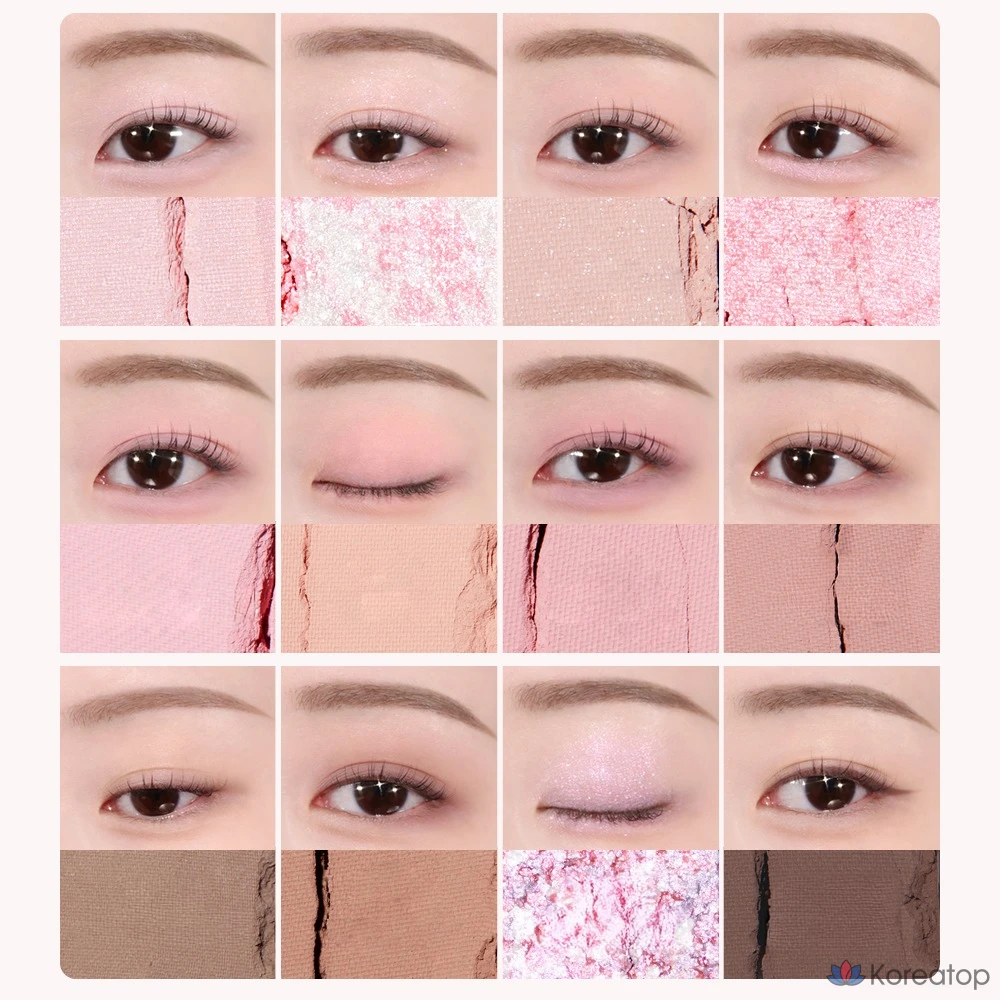 Espoir Eye Core Palette, № 7 Pink Oat Latte, 1 шт., фото 8