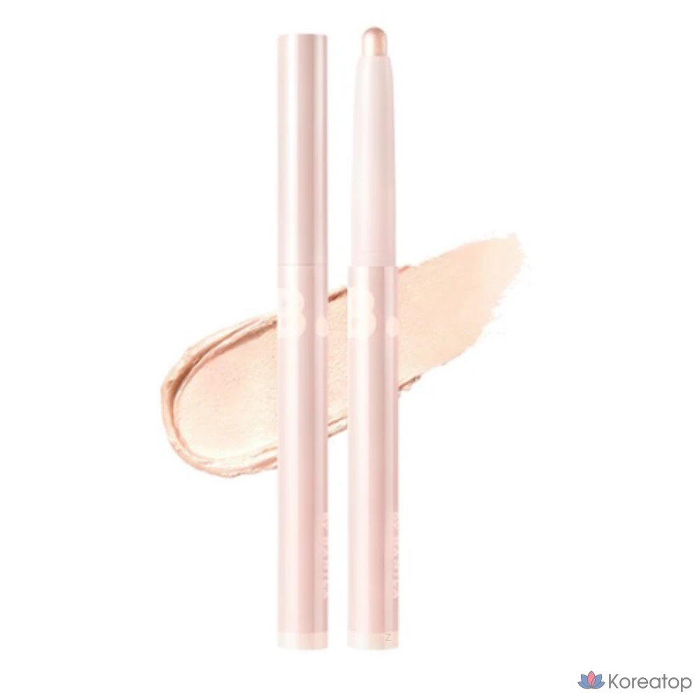 Палетка теней для век Vanillaco Mood On Eye Color Stick 0,5 г, оттенок 01 Shimmer (Pearly Skin), 1 шт.