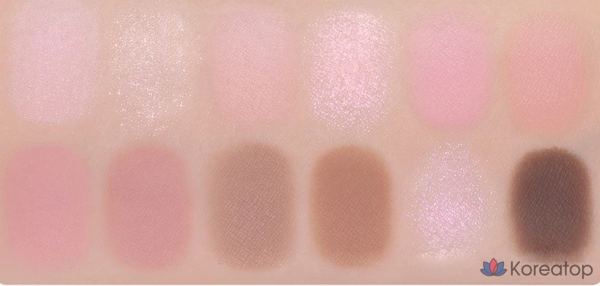 Espoir Eye Core Palette, № 7 Pink Oat Latte, 1 шт., фото 9