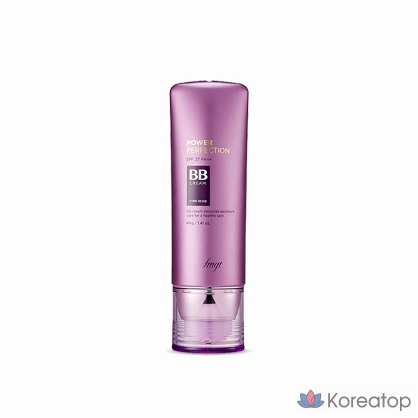 BB-крем The Face Shop Power Perfection SPF 37 PA++, V201 Абрикосово-бежевый, 40 г, 1 шт.