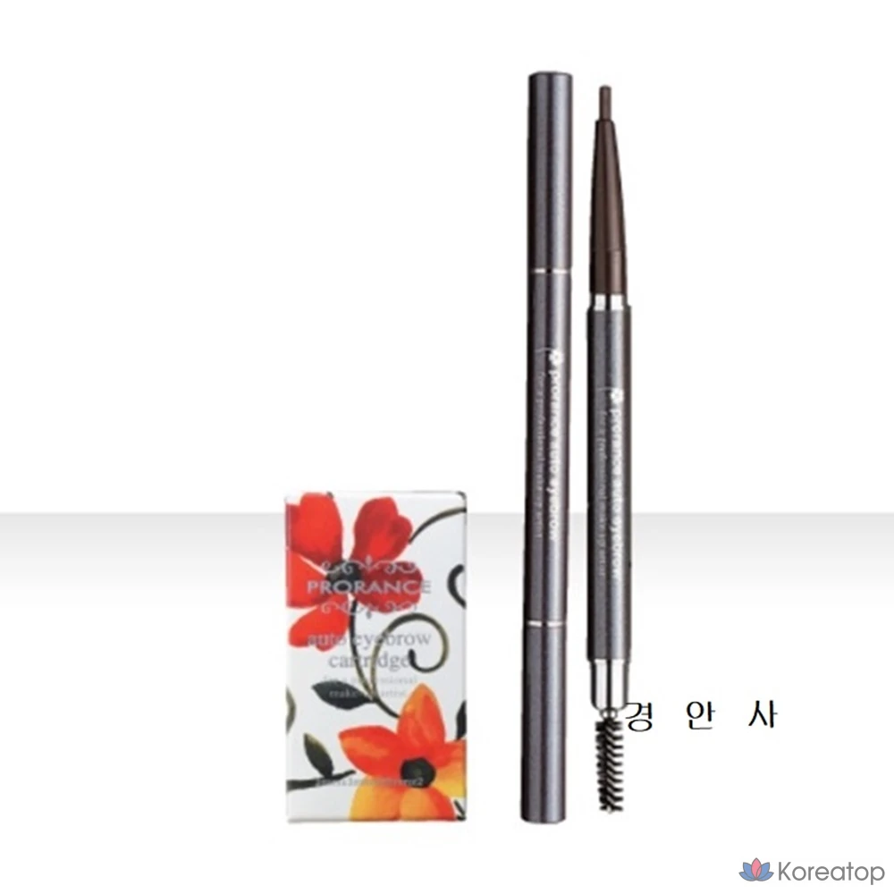 Цветной автоматический карандаш для бровей Prorance, № 21 (коричневый), 1 шт.