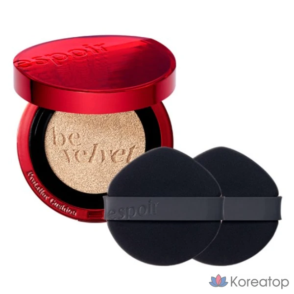 Наполнитель для губ Espoir Pro Tailor Be Velvet Cover Cushion, 13 г, 1 шт., со вкусом ванили (№ 20)