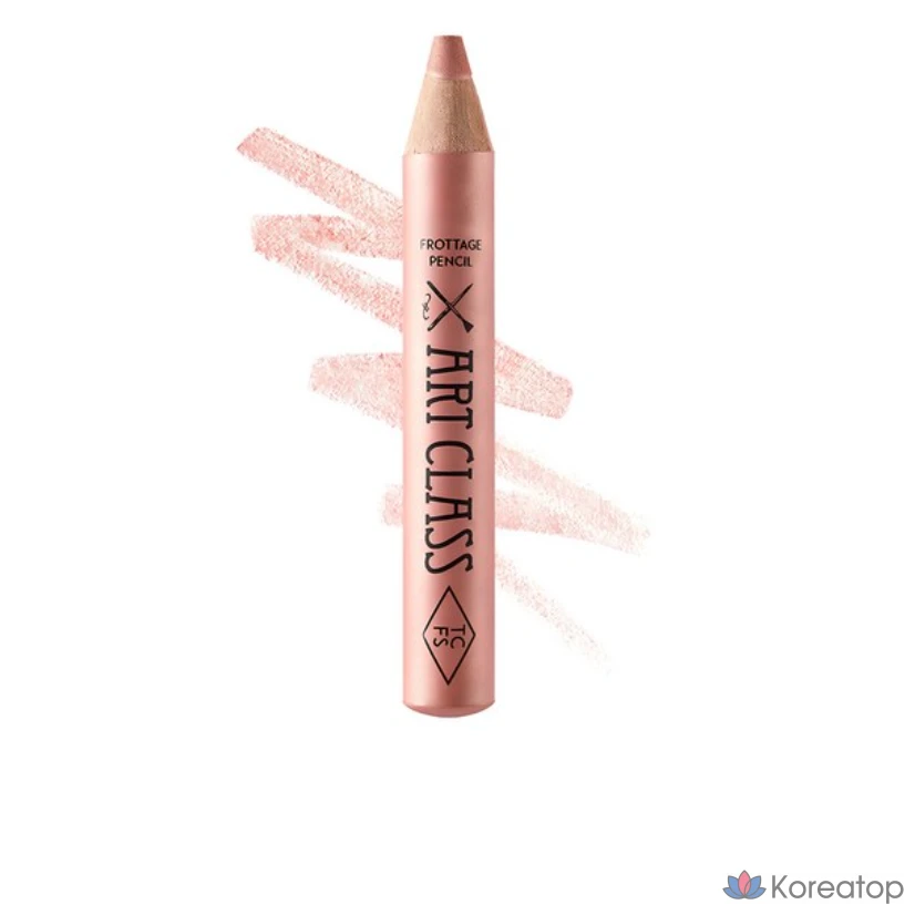 Карандаши для фроттажа Too cool for school Art Class, розовые, 1 шт.