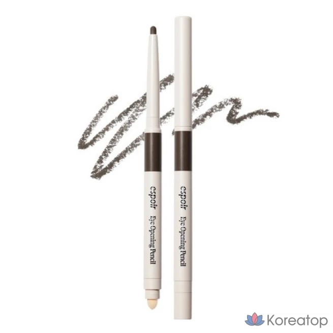 Подводка для глаз Espoir Eye Opening Pencil Liner, 0,3 г, 1 шт., бежево-коричневый.
