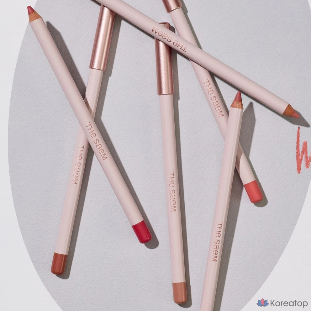 Карандаш для губ The Saem Cover Perfection, 2 г, 01 Near, 1 шт., фото 7