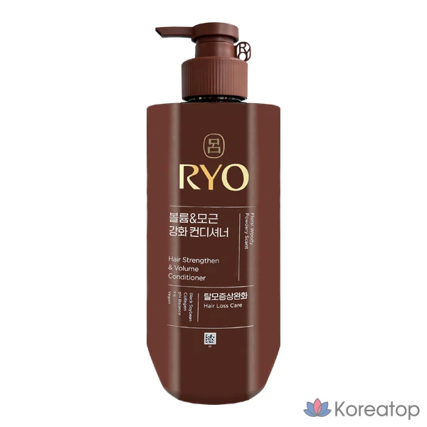 Кондиционер Ryo Black Volume & Root Strengthening, 592 мл, 1 шт.