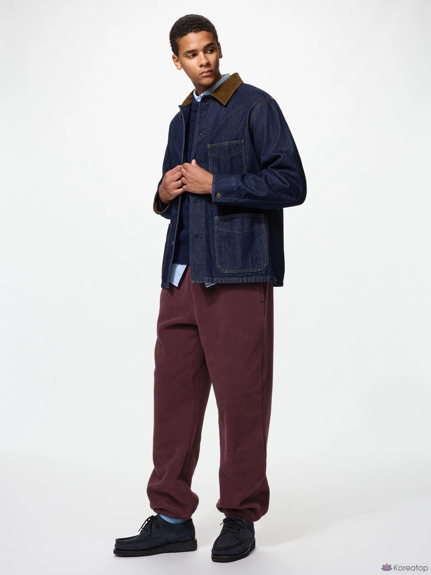 Брюки Uniqlo Fleece Jogger Pants, длина 68–74 см