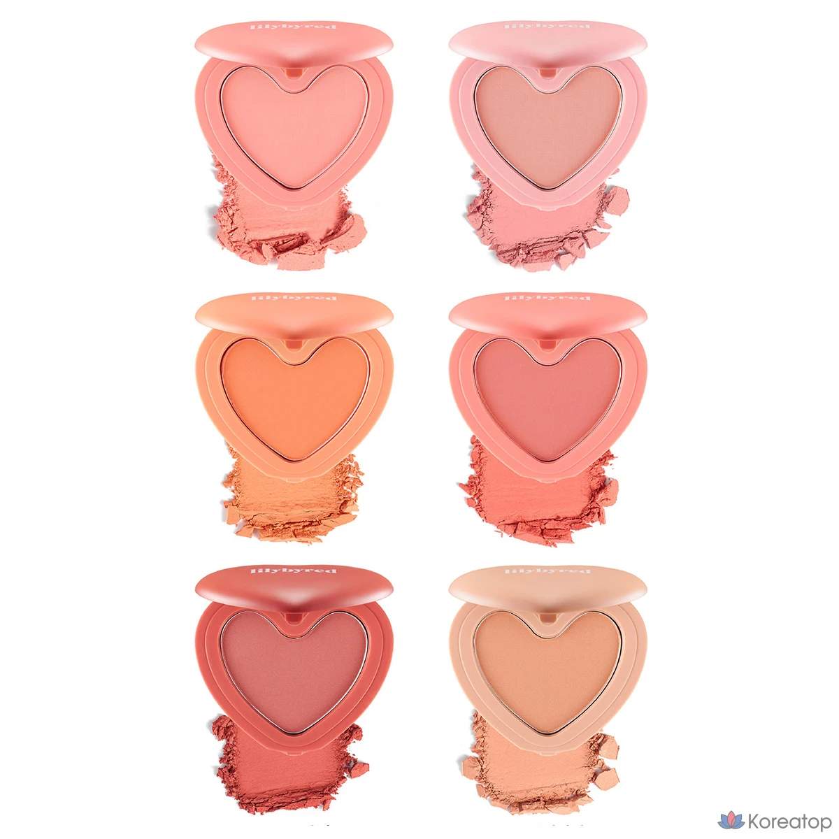 Румяна Lilybyred Love Beam Cheek Blusher 4.7g, Uabeam, 1 шт.