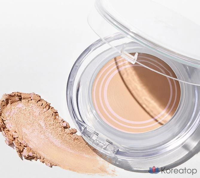 Luna Moisture Glow Pact Clear, 12,5 г, сменный блок, № 21 Ваниль, 1 шт., фото 2