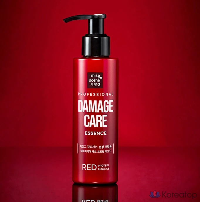 Мизансцена Damage Care Red Protein Cream Essence для волос, 140 мл, 1 шт.