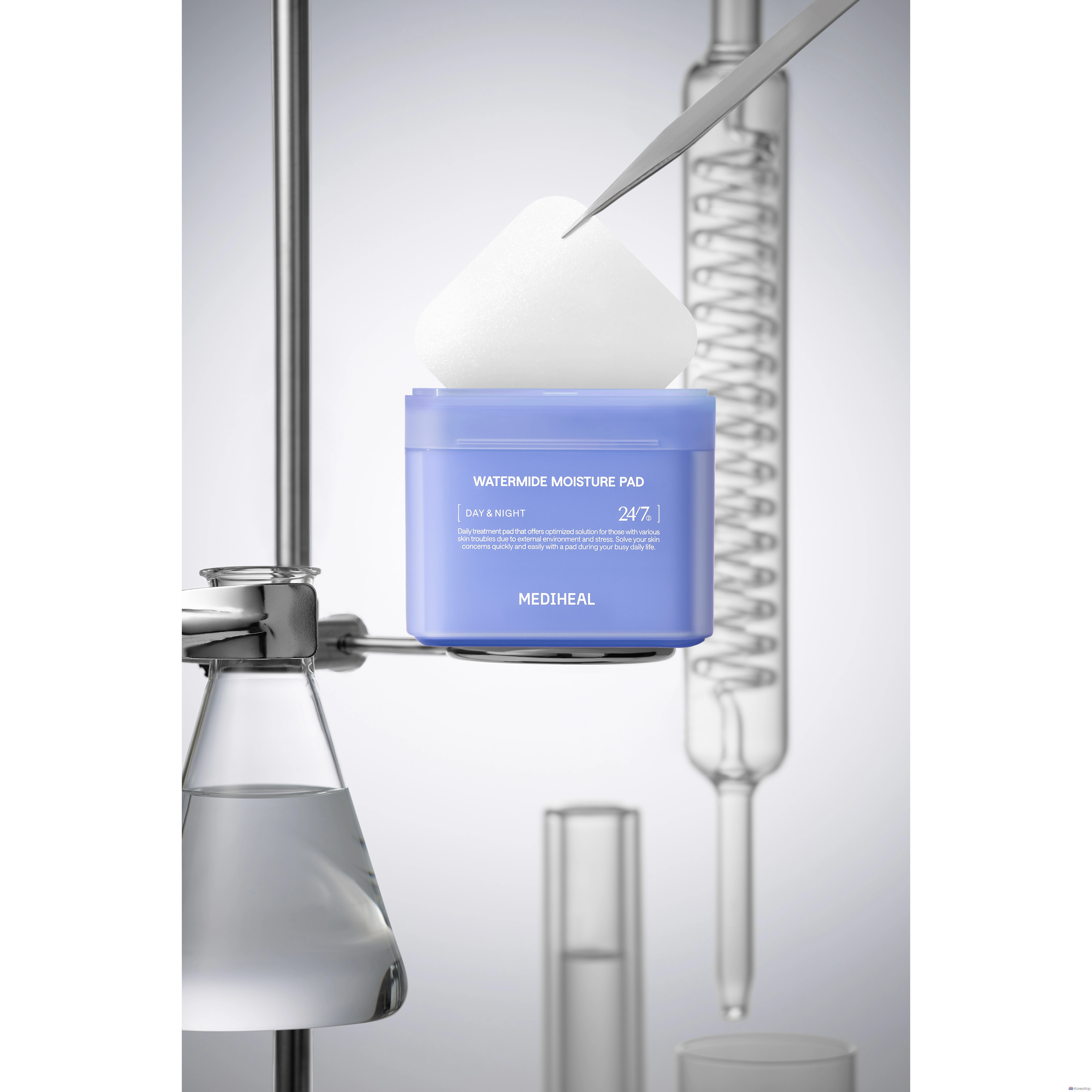 Увлажняющие подушечки Mediheal Watermid, 150 мл, 100 листов, 1 упаковка