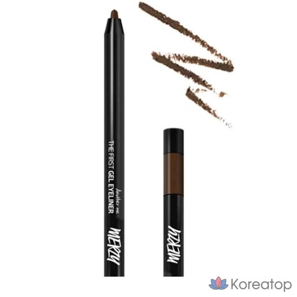 Гелевая подводка для глаз MERZY the First, 0,5 г, оттенок G2 Dutch Brown, 1 шт.
