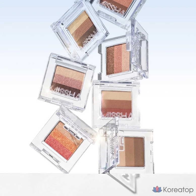 Тени для век Missha Triple Shadow 2 г, № 13 Lady Milk Tea, 1 шт., фото 6