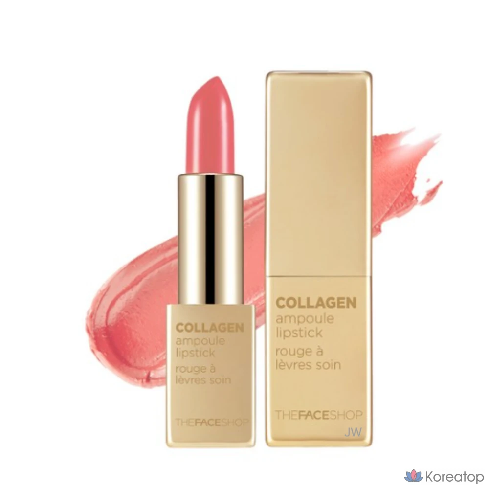 Помада-ампула с коллагеном от The Face Shop, оттенок 13 / Brown Killer, 3,5 г, 1 шт.