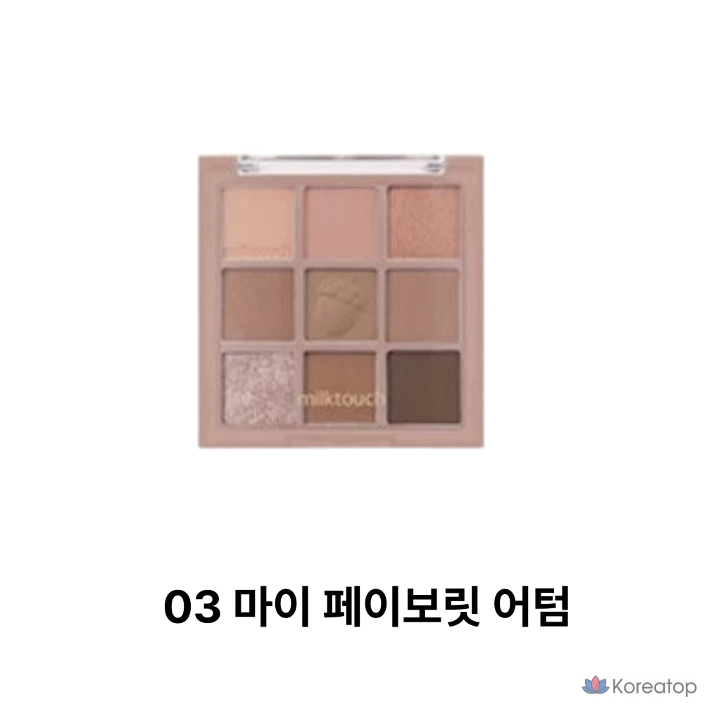 Палетка теней Blinne Milk Touch Tone-On, 3 цвета, 1 базовый приглушенный оттенок для кожи, Hye-rim's Life, 1 шт., 02 One More Pink Spoon, розово-лиловый макияж, фото 4