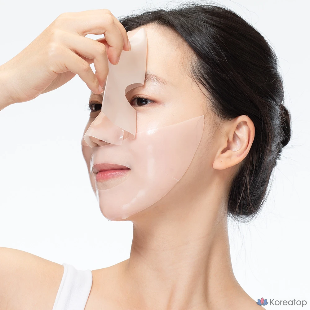 Коллагеновая маска, 21 лист, патчи для области лба, глаз и морщин, 1 упаковка, 3 листа, 21 лист, фото 3