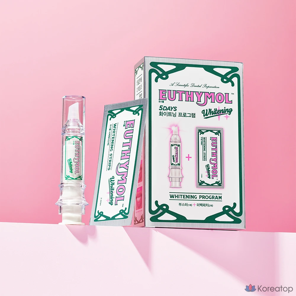 Набор для отбеливания зубов Euthymol Whitening Program (Booster + Patch 5 p), 4 шт., фото 3