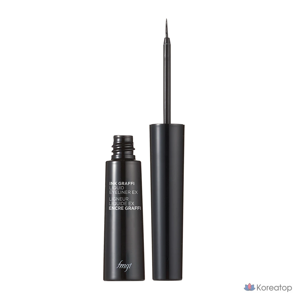 Жидкая подводка для глаз The Face Shop FMGT Inkgraphy Liquid Liner EX 5.5g, 01 Deep Black, 1 шт.
