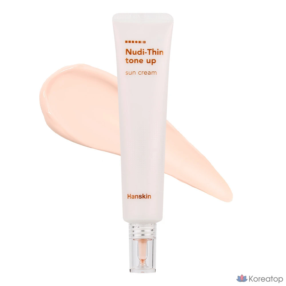 Солнцезащитный крем HANSKIN Nude Scene Tone-Up SPF50+ PA++++, 40 мл, 1 шт.