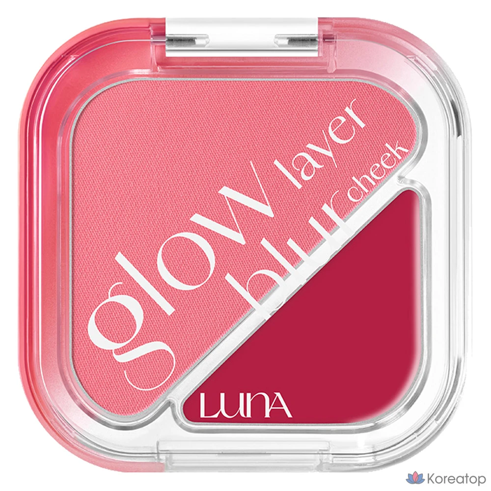Румяна Luna Glow Layer Blur Cheek Blusher, оттенок Cherry Compote, 1 шт.