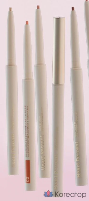 Тонкая подводка для глаз Heart percent Dot On Mood Contour Eyeliner, 1 шт., C1 Dohwa Team 94956, фото 5