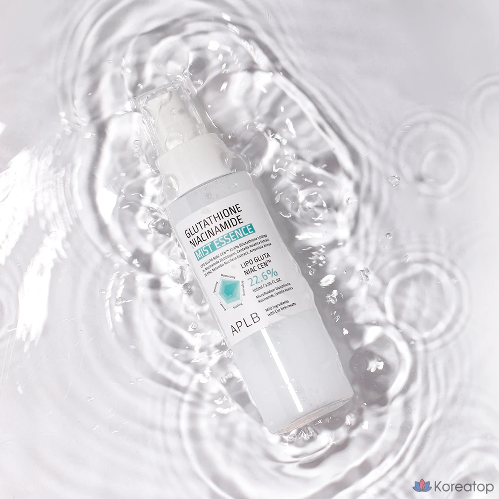 APLB Glutathione Niacinamide Mist Essence, 105 мл, 1 шт.